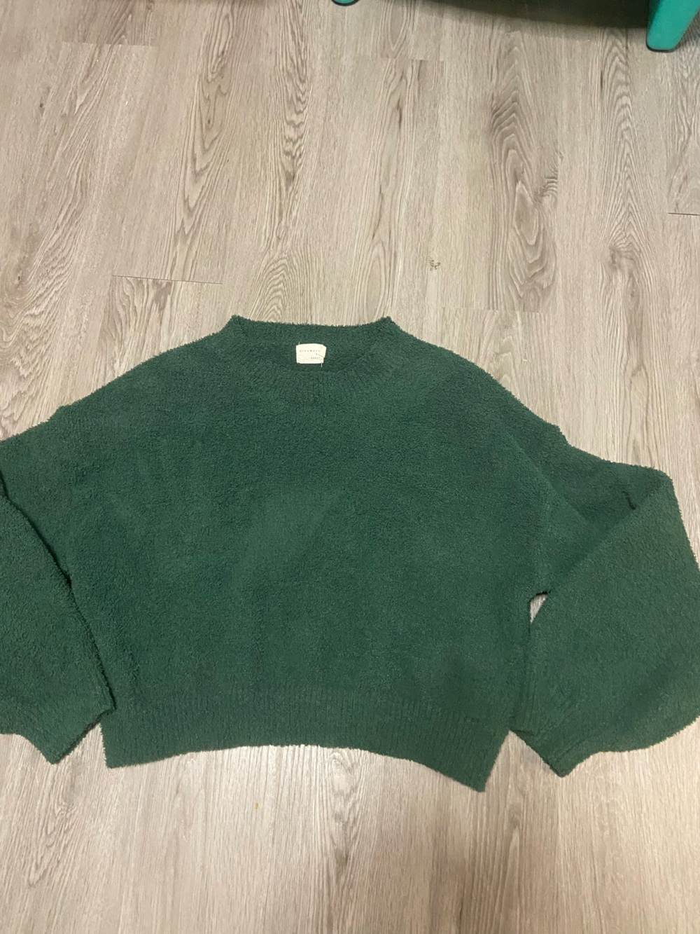 Cozy Forest Green Crewneck Sweater